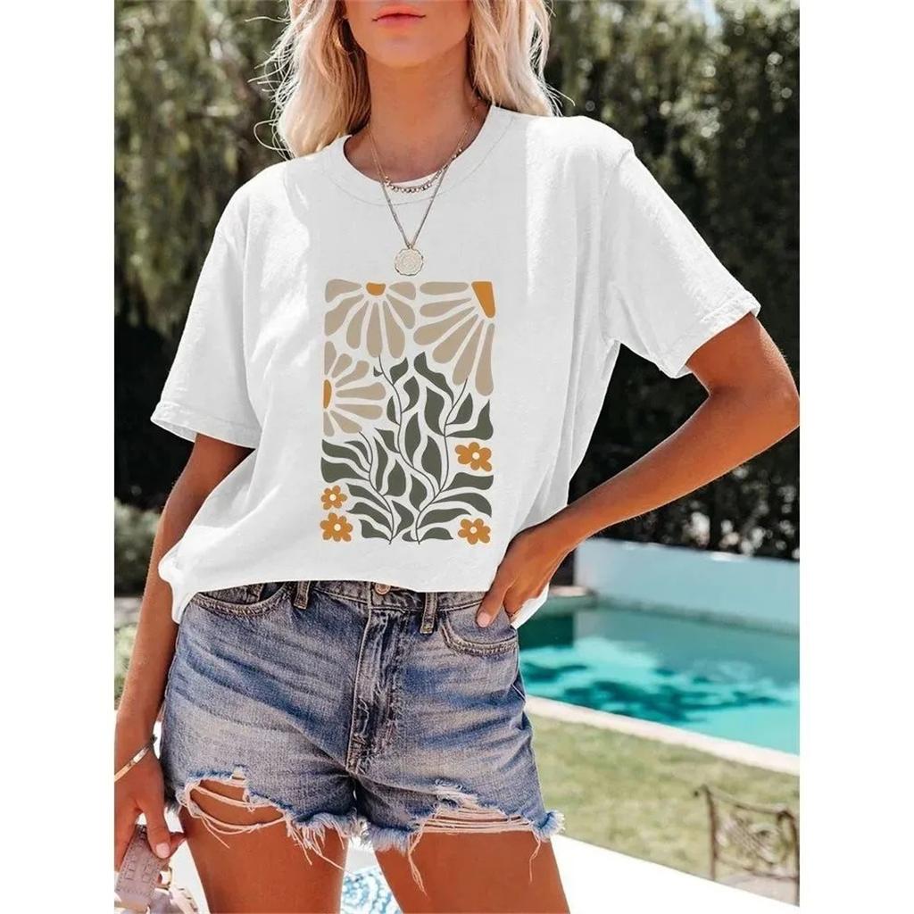 Animal Graphic Printed Cute Soft Oversized T-shirt Men Women Casual Cotton Loose Short Sleeve T Shirt Tops Female Male Clothing Comfortable Top Tees