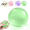 Stress Reduction Accessories Shapeable Pearlescent Ball Fidget Toy, Anxiety Relief Clear Squeeze Toy Fake Fruit Inside for Kids Adults Relaxation