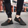 YRZL Casual Men's Shoes Summer Solid Color Mesh Breathable Flats Male Comfortable Lightweight Shoes Man Slip on Loafers for Men