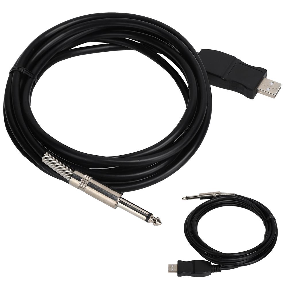3m USB To 6.5XLR Audio Cable with Recording for Gaming Equipment for PS2 PS3 WII XBOX Host