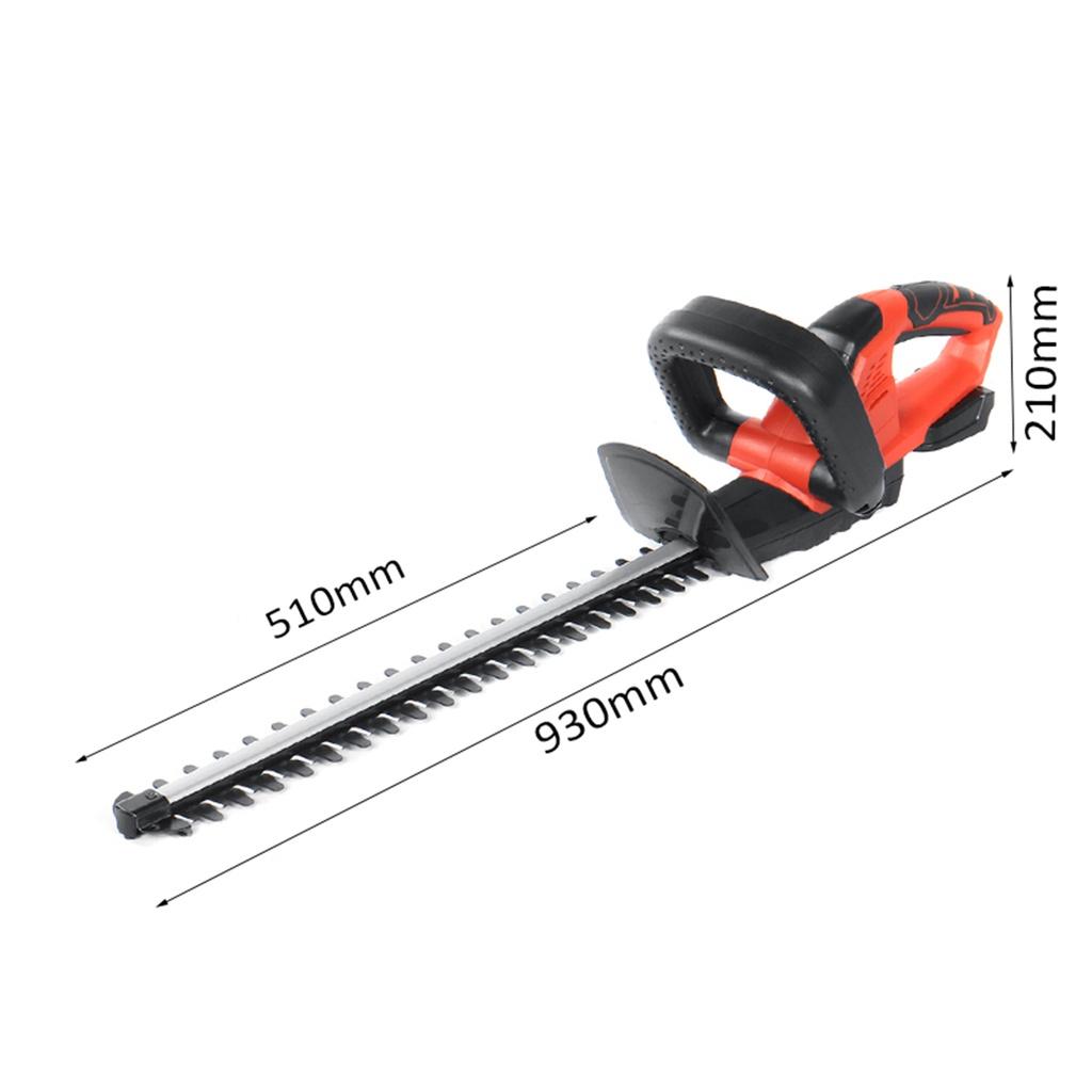 20-inch 93*21*9cm Cordless Garden Tools Hedge Trimmer Rechargeable Hedge Trimmers Brushless Power Tool Electric Trimmer