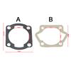 100cc Gasket Kit Replacement For 2 Stroke LD100/YD100 Engine Motor Gas Motorized Bicycle Push Bike Cylinder Crankcase