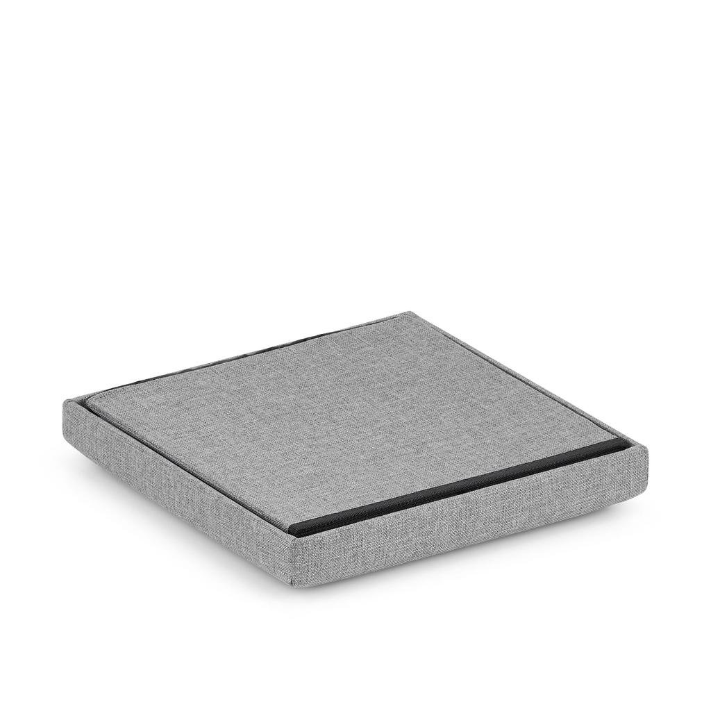 Folding Pouf M - 30x30x30cm Gray