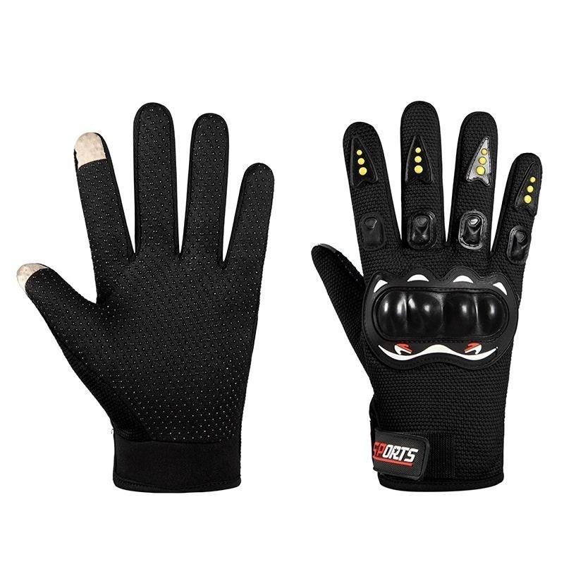 Full Finger Motorcycle Riding Gloves Men Women Outdoor Sports Breathable Protective Gear All Season