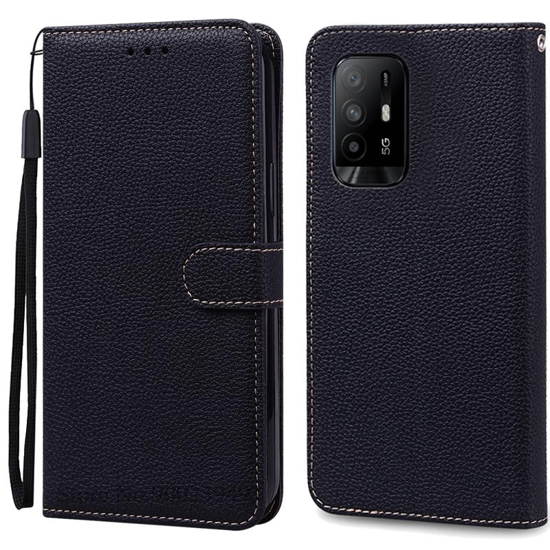Für OPPO A94 5G Hülle Brieftasche Leder Klapphülle Für OPPO A94 Hülle Weiche Silikonhülle Für OPPO A 94 4G 5G Handyhülle Coque Fundas