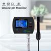 PH Meter for Aquarium Multi-parameter Water Quality Monitor Online pH Monitor Acidometer US/EU Plug Professional Accurate