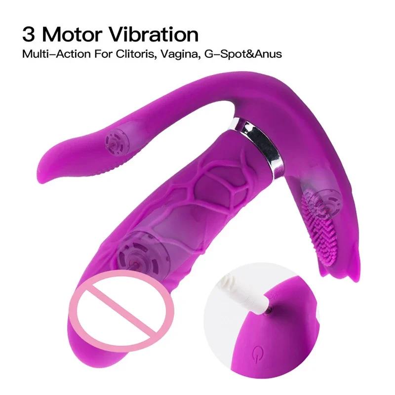 G Point Vibrator Tongue Is For Women Fox Plug Telescopic Dildo Pocket Pussy Sexetoys Couple Big Butt Sex Machine Man Gag Toys