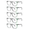 Turezing Reading Glasses Spring Hinge for Men Women High Definition Lenses Lightweight Comfortable Prescription Eyewear