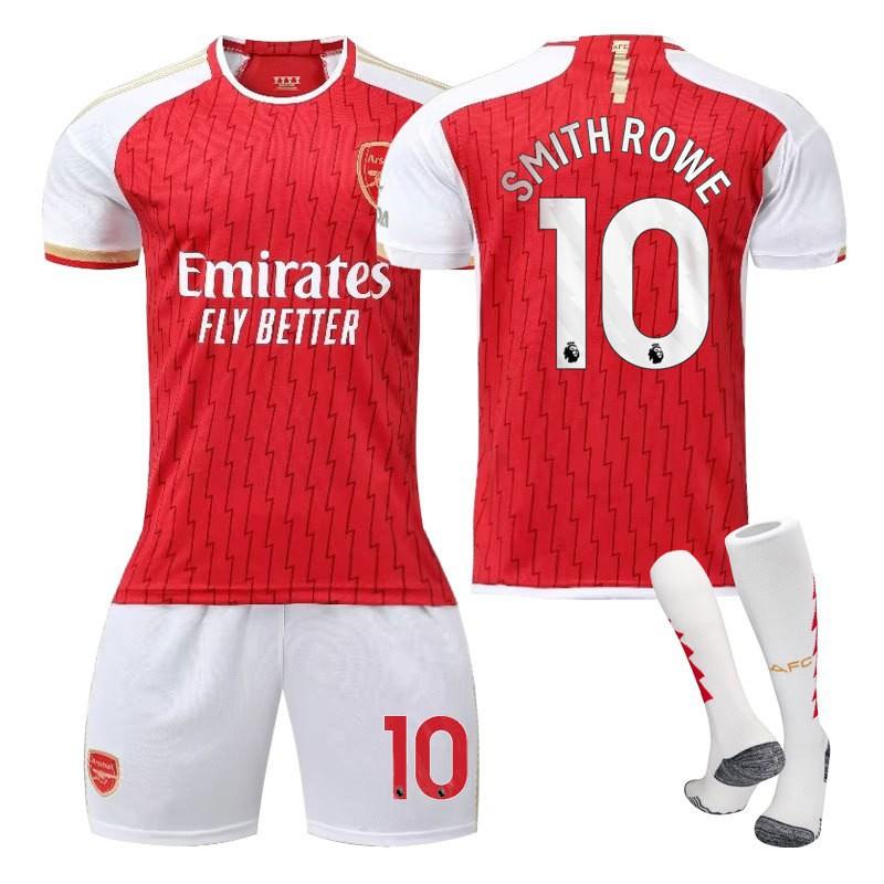 2324 Arsenal's Home Football Uniform Set Jersey No. 8 Udgau 7 Saka Player Version Fan Team