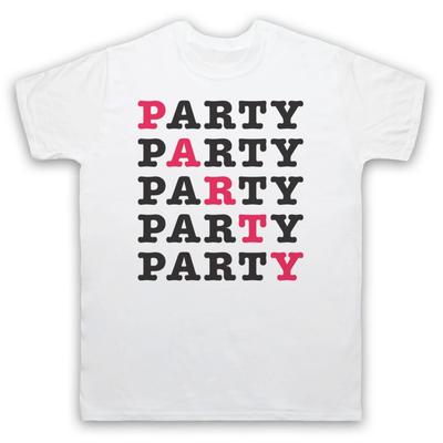 Party Hipster Retro Slogan Cool Trinken Herren- und Damen-T-Shirt
