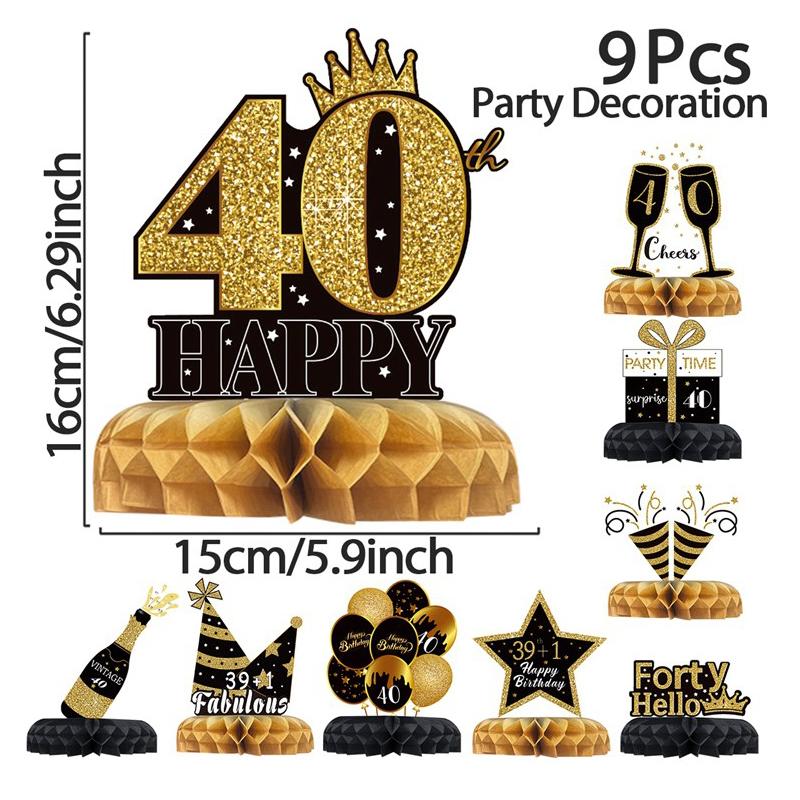 1pc Gold Black Table Cloth Large Disposable Table Cover Glitter Happy Birthday Tablecloths Kids Adult Birth Plastic Tables Cloth