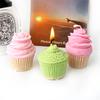 3D Cup Cake Ice Cream Cream Muffin Silicone Candle Mold DIY Muffin Birthday Gift Bedroom Diffused Stone Wedding Home Decoration