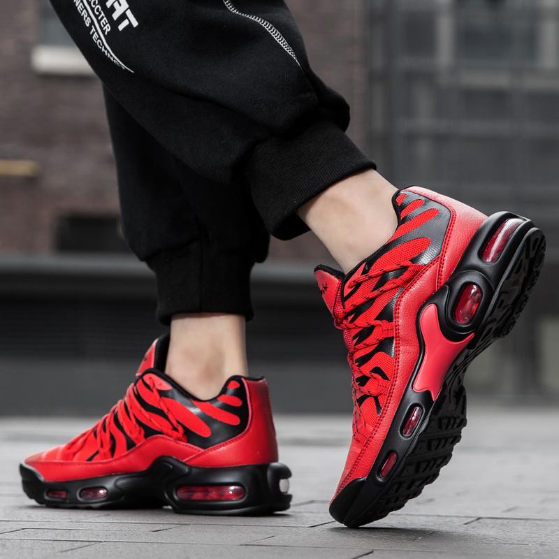 Men's Sneakers Autumn Platform Men Casual Shoes Lace-Up Breathable Light Man Running Big Size Tenis Shoes
