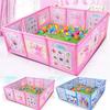 Plastic Folding Baby Safety Fence Baby Playpen Fence Pool Guard Protection Products Infant Crawling Guardrail Step 120*120*42CM