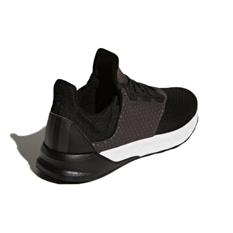 Adidas Falcon Elite 5 Comfortable Versatile Fabric Non-Slip Breathable Mid-Top Casual Running Shoes Men Sneaker Black White BA8166