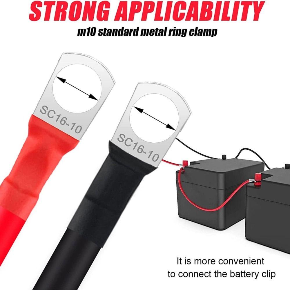 With SC Terminals Battery Connection Cable 5AWG Car Inverter Wire New Stranded Copper Cord