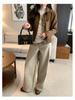 Women's Slim-Fit Half-High Neck Base Layer Long-Sleeve T-Shirt, Autumn/Winter Style with Cinched Waist and High-End Feel.