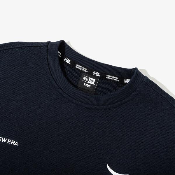 New Era Kids Mlb Detroit Tigers Team Logo Sweatshirt Dark Navy