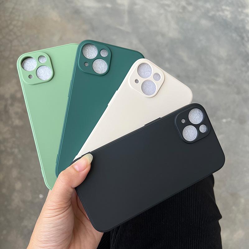 iPhone 12 Liquid Silicone Soft Case - Fits iPhone 13, 14, 16 Pro Max, Velvet Lining, Protective Shell.