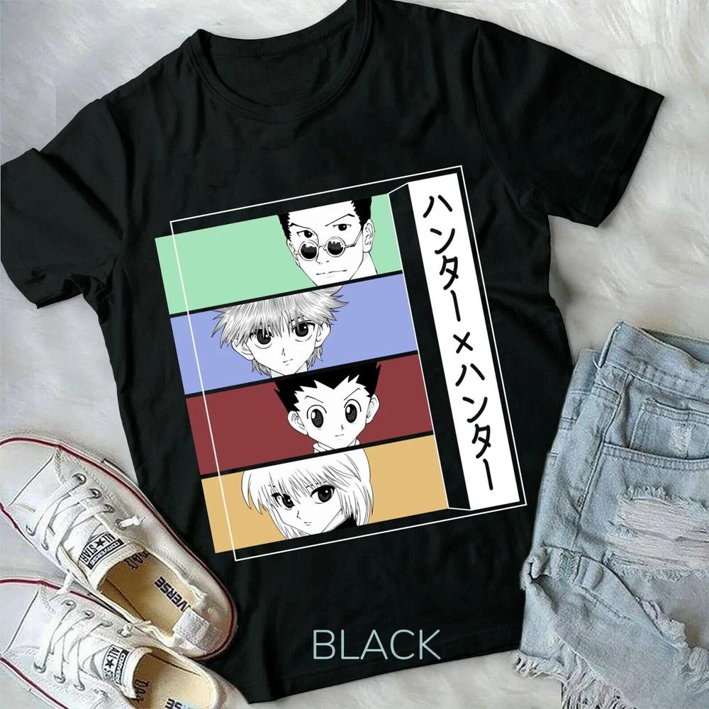 Hunter Hunter Gon Killua Shirt Anime Unisexganew Unisex Tshirt Black S