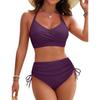 Women Bikini Sexy High Waist Bathing Suit Beach Swimwear Female Summer Swimsuit