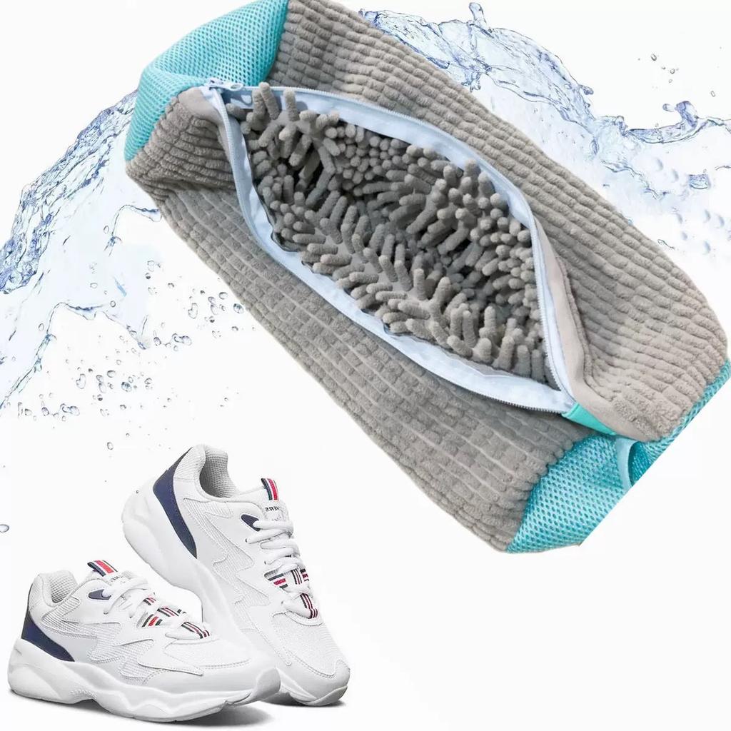 1Pc Shoe Washing Machine Bag Dryer Laundry Shoe Bag Reusable Dustproof Shoe Bag Cleaning Bag Suitable for Tennis Sports Shoes