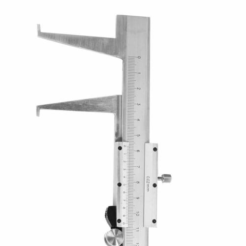 [School Season Special Promotion] Vernier Caliper, Measuring Tool Steel Ruler Portable Inside Groove Caliper Caliper 0-150mm