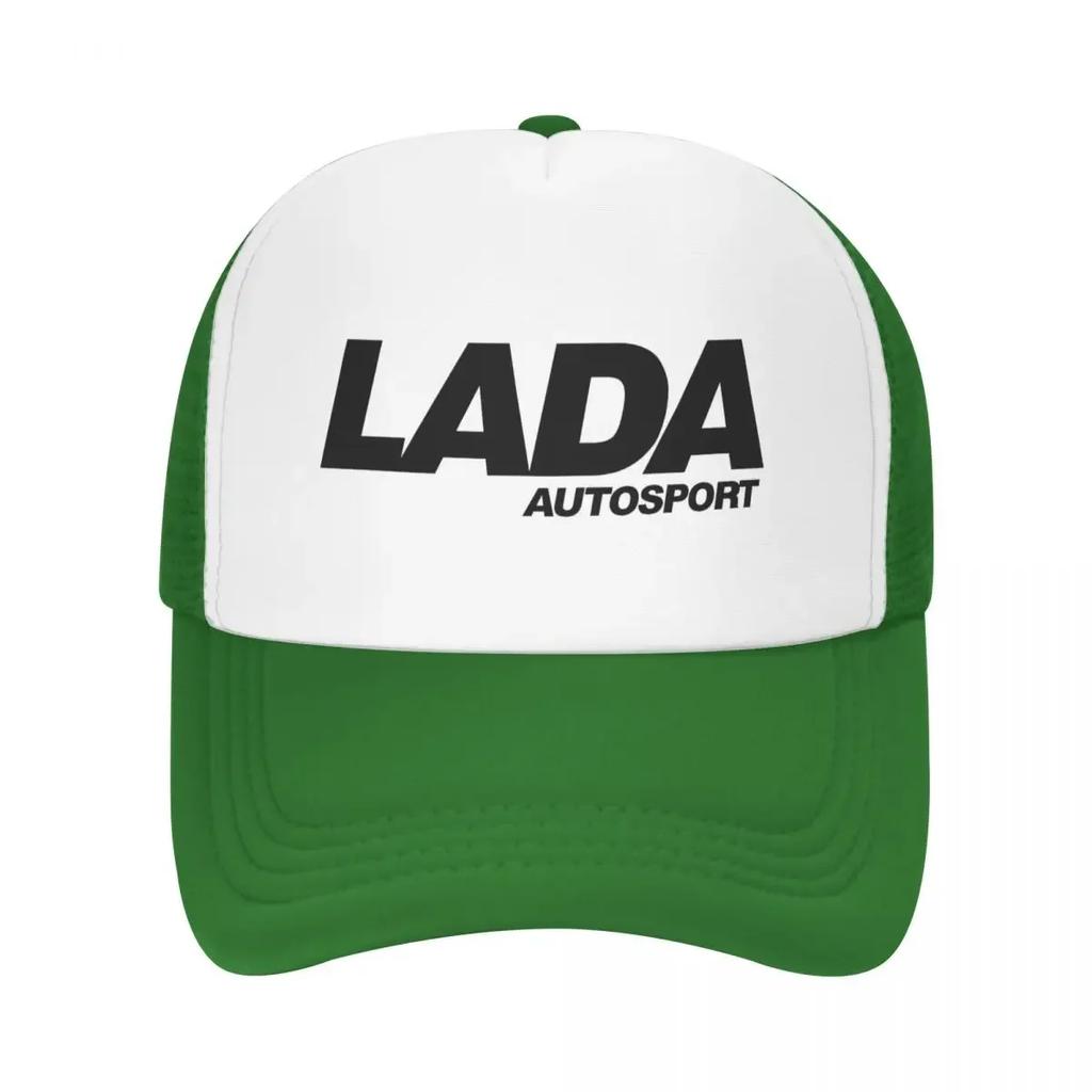 Lada Autosport Logo (black) Cap Fashion Mesh Baseball Caps Adjustable Hat Hip Hop Summer Unisex Baseball Hats Polychromatic