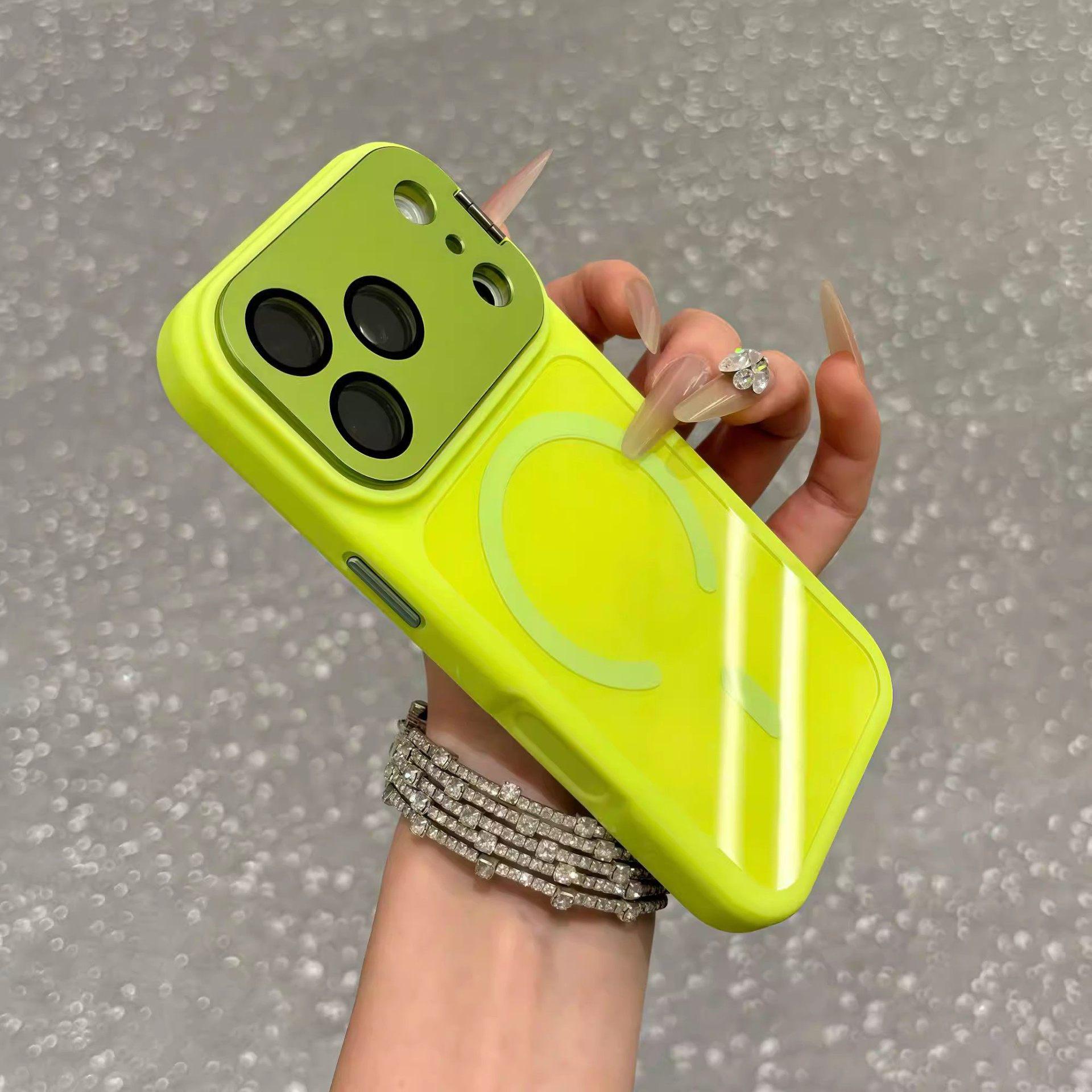 

iPhone 17 Case: Compatible with Apple 16 Pro Max, Magnetic Lens Stand, Protective & Anti-Fall iPhone 13 Pro Max