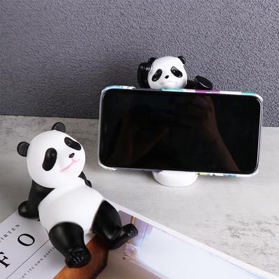 Plastic Panda Mobile Phone Holder Bracket Stands Mobile Phone Bracket  Office Decor