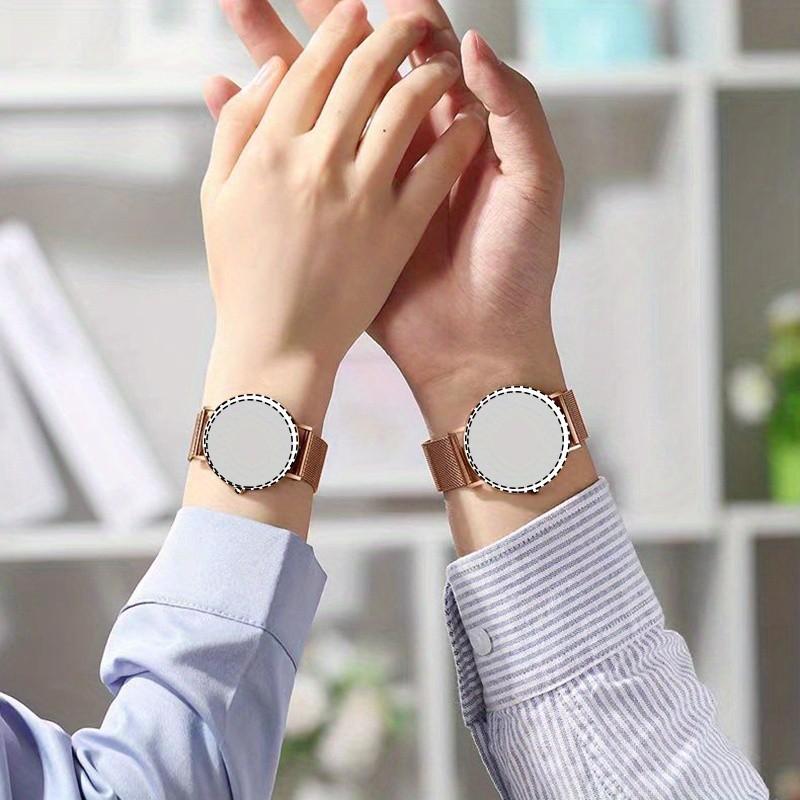 3IN1 Glasfolie + Hülle + Uhrenarmband für Samsung Galaxy 4 Classic 42 46mm/6 Classic 43 47mm Edelstahl-Metallarmband Uhr 5pro 45mm