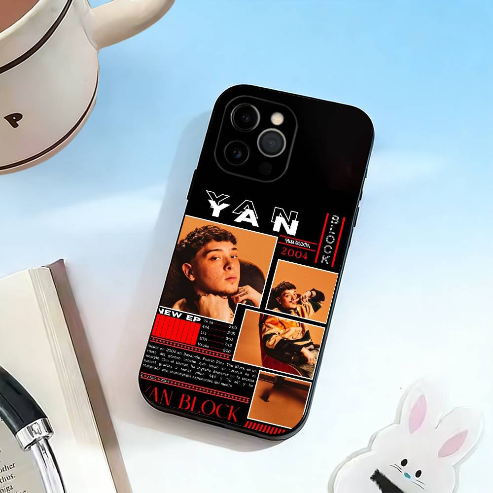 Rapper-Yan Block 111 444 Phone Case Silicone Soft For IPhone 17 16 15 14 13 12 11 X XR Plus Pro Max Plus