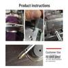 Multi-purpose Tap Removal Tool for Disassembly and Broken Screw Extraction