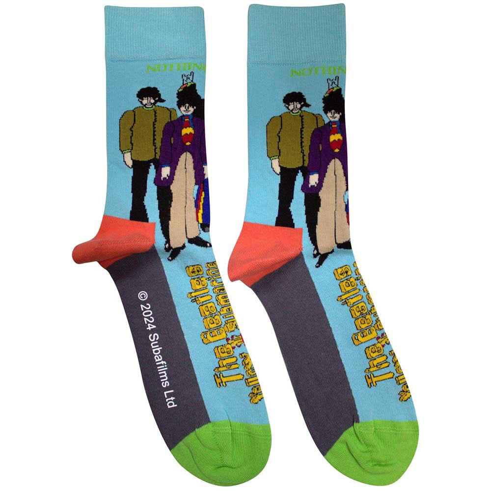 The Beatles Unisex Adult Sub & Band Ankle Socks