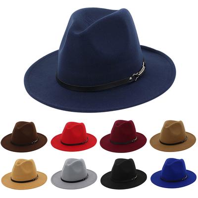 Men & Women Vintage Wide  Hat with Belt Buckle  Outbacks Hats
