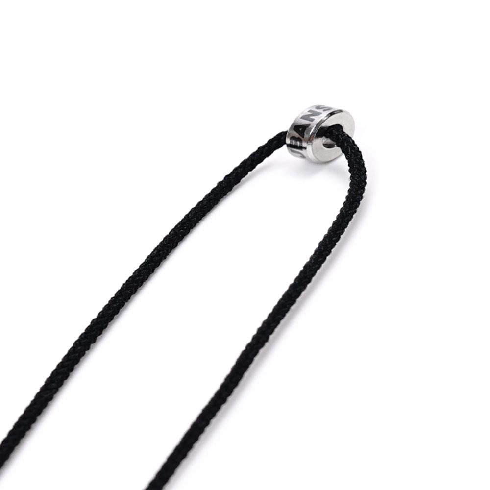 Jeibanseukeullaesig Simple Slim Strap Eyeglass Chain Mask Necklace (C2001-An669_Bk)