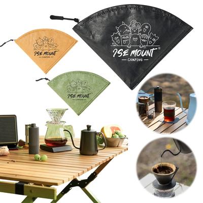Hand Brewed Coffee Filter Organizer Waterproof Hand Drip Coffee Filter Paper Storage Bag Dustproof for Home Kitchen