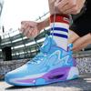 Men's Basketball Shoes Breathable Cushioning Non-Slip Wearable Runing Shoes Gym Training Athletic Basketball Sneakers for Women