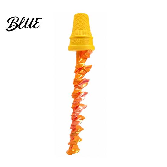 Interactive Stress Toys Telescopic Ice Cream Cone Fidget Toy Novelty Spiral Swords Sensory Creative Party Favors Relief Toy for Anxiety Portable
