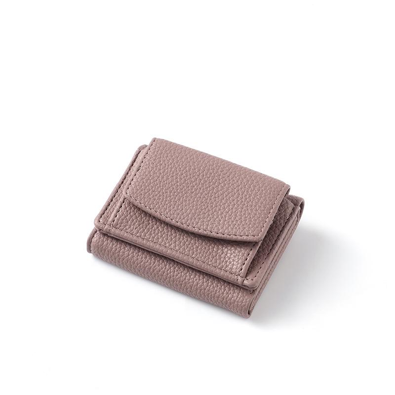 Women's Compact Multi-Card Zipper Wallet & Coin Purse