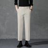 Summer men's casual pants straight loose men's business nine-point pants
