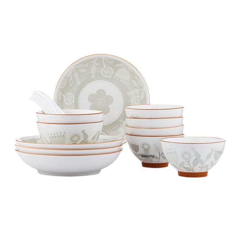 BURNELL Time Series 16-Piece Ceramic Dinnerware Set