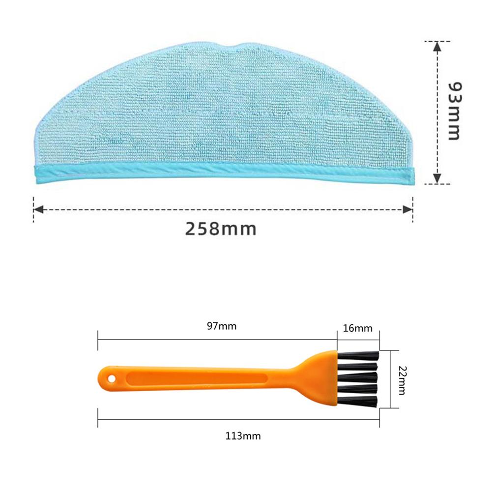 4/10 stk mikrofiberkluter Sterk vannabsorpsjon