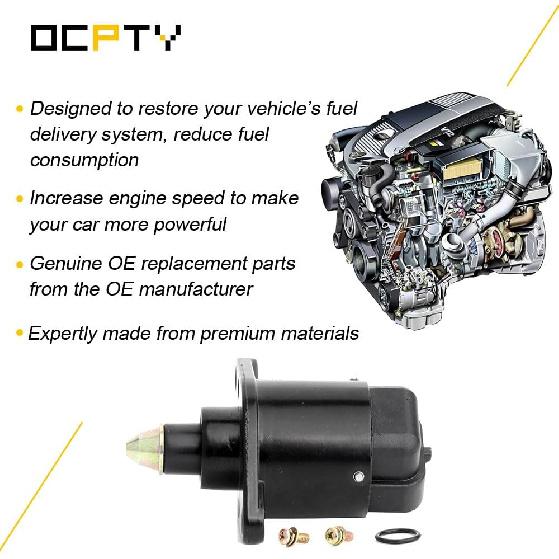 OCPTY 2H1092 217208 17119281 Idle Air Control Valve Fit 1997 for Dodge Dakota | 1991-1996 for Jeep Cherokee | 1991-1992 for Jeep Comanche | 1997 for