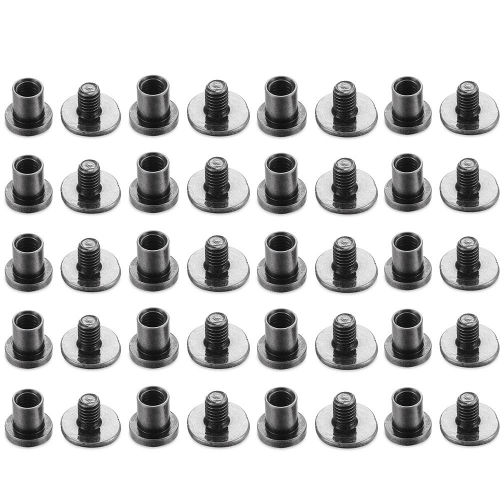 

10sets Shoes DIY decoration nail Leather Craft Garment Cloth Button screw Nail Rivets Brass