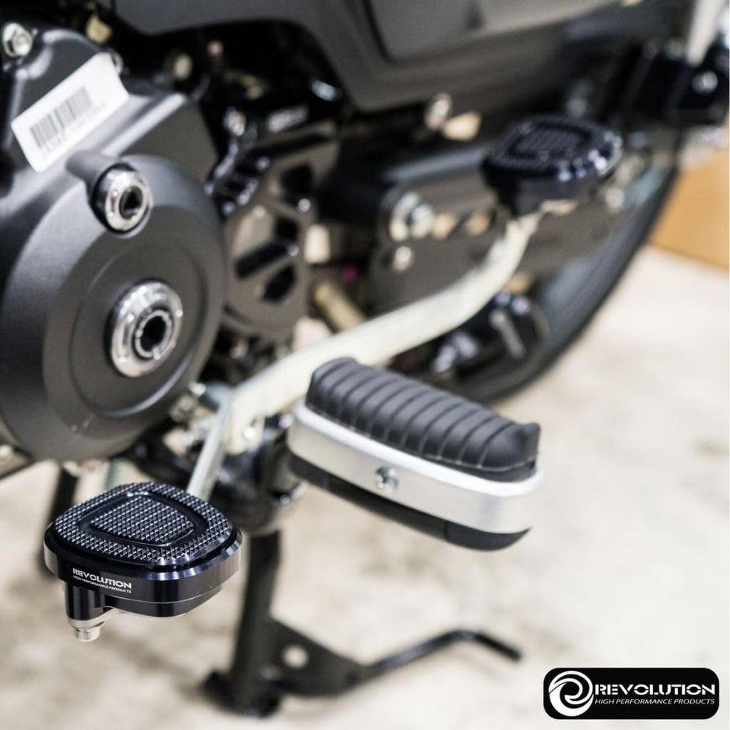 REVOLUTION Shift Pedal Covers for Honda Super Cub C125 HONDA C125 Shift Pedal Covers JA58 JA48 / (Silver)