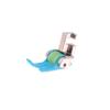 1Pc Non Stick Bottom Plastic Roller Presser Foot Straight Stitch For Household/Domestic Old Pedal Sewing Machine Gear Wheel Feet
