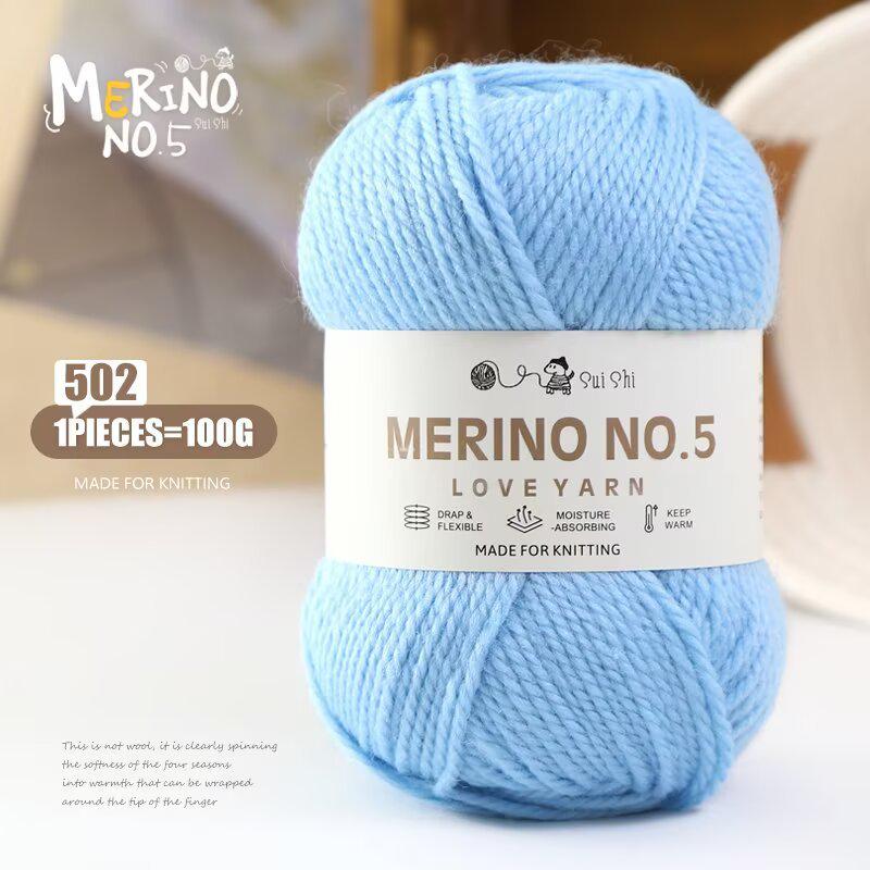 Australian Wool Chunky Scarf & Sweater Yarn for Hand Knitting