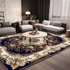 Persian-Style Waterproof Non-Slip Carpet Mat for Living Room and Bedroom