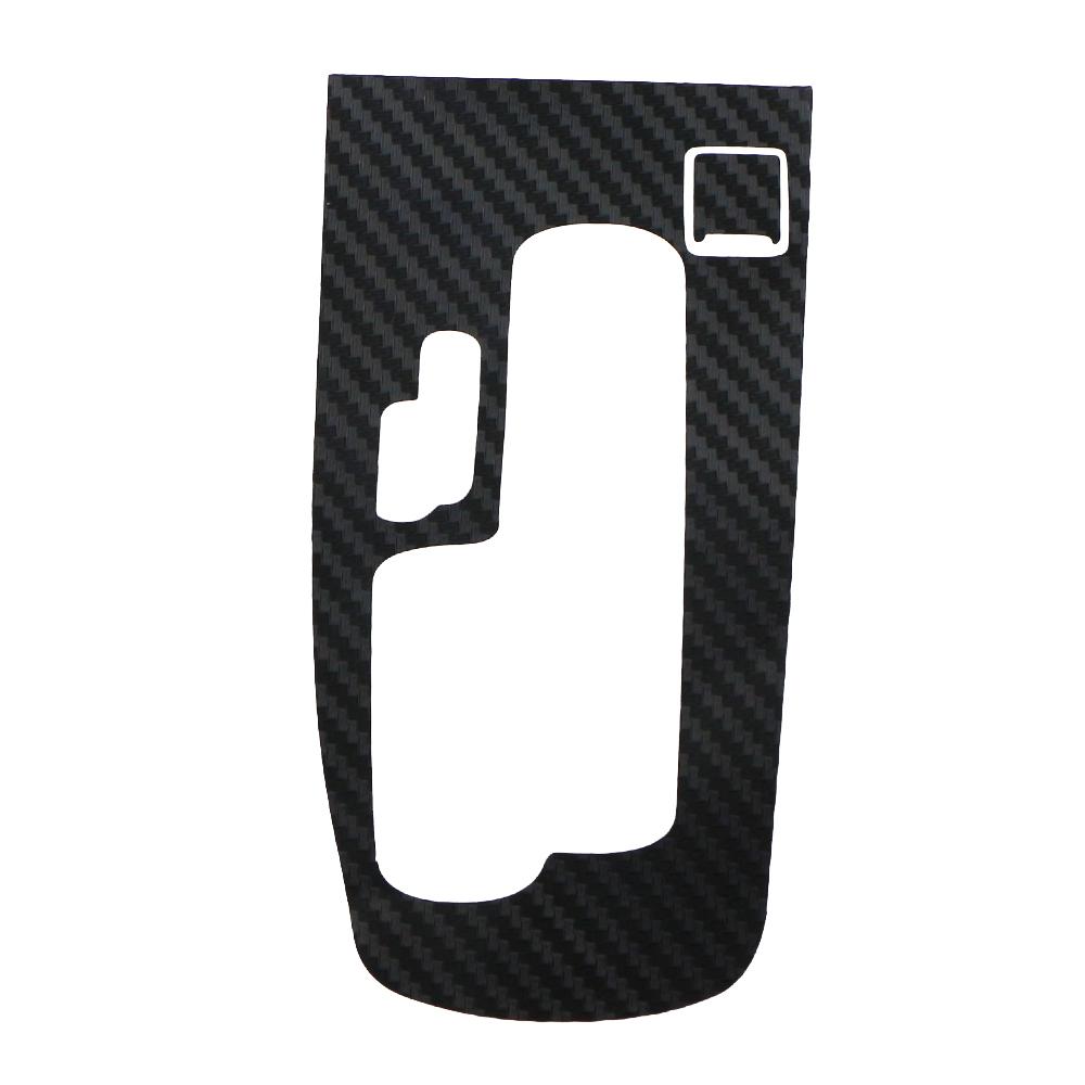 Car Gear Head Shift Panel Cover Sticker for Chevrolet Cruze Sedan Hatchback 2009 - 2014 AT LHD Imitation Carbon Fiber Stickers
